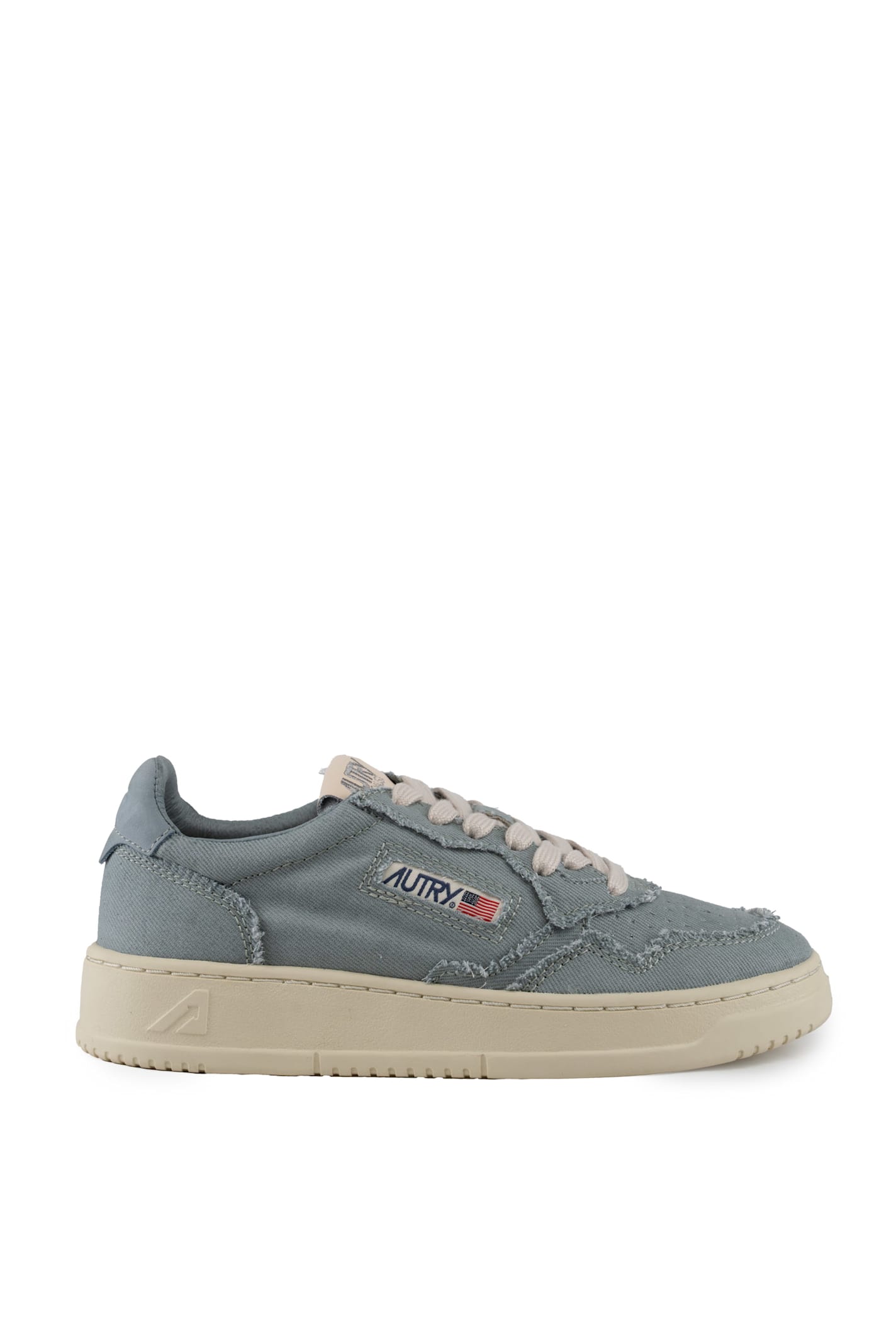 Autry Medalist Low Sneakers In Denim