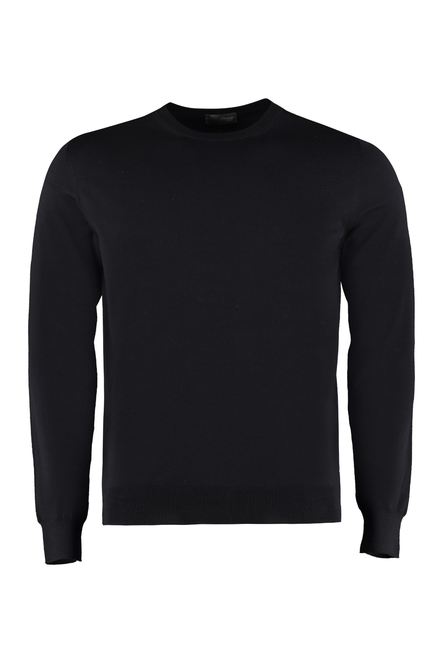 Drumohr Wool Crew-neck Pullover