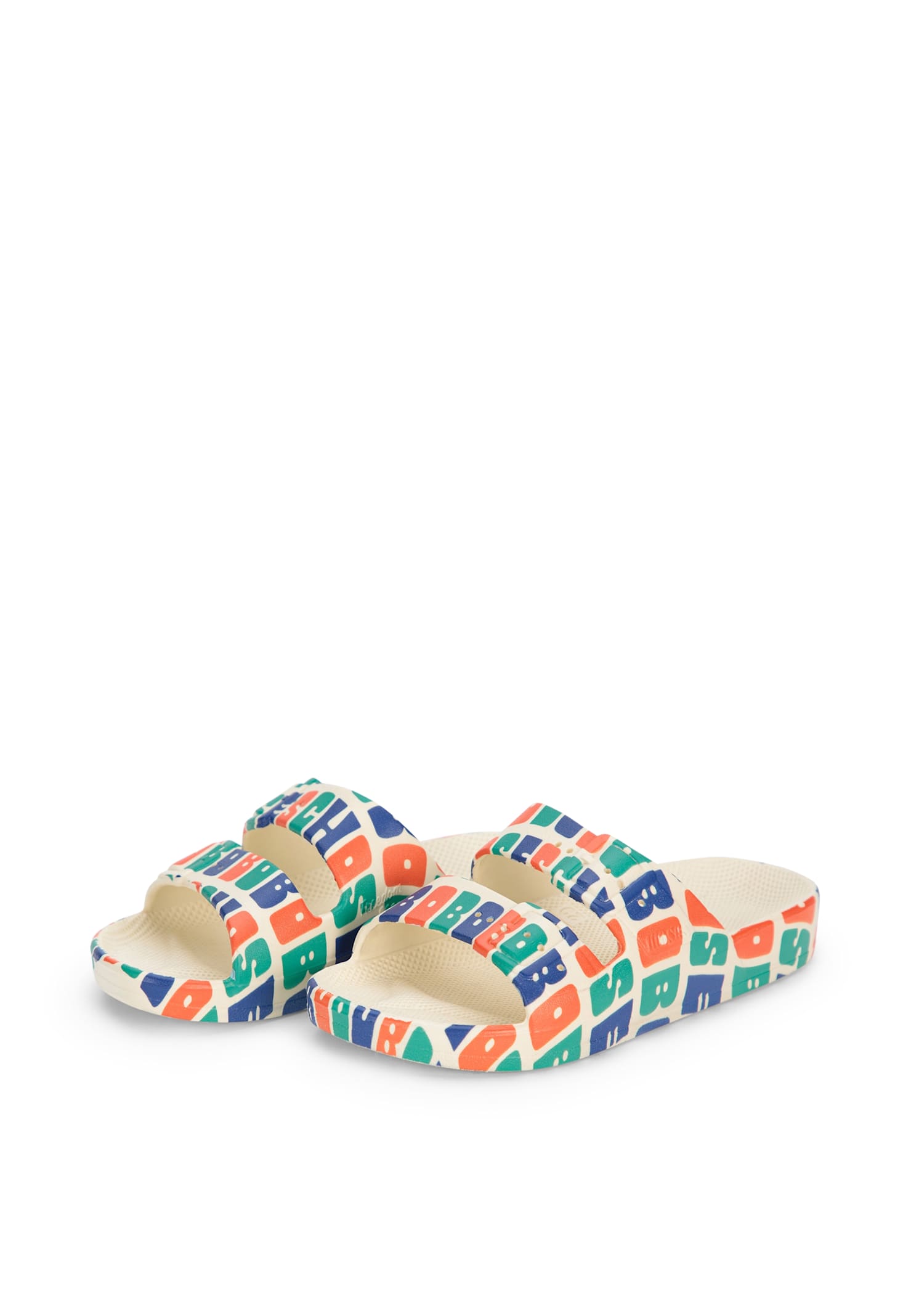 Bobo Choses Multicolor Slippers For Kids With Logo