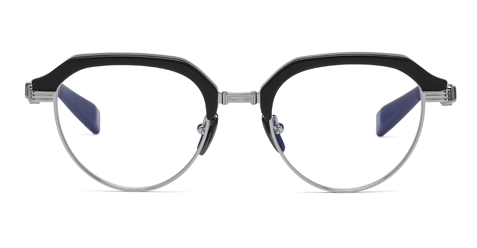 Balmain Admiral - Matte Black / Black Palladium Rx Glasses