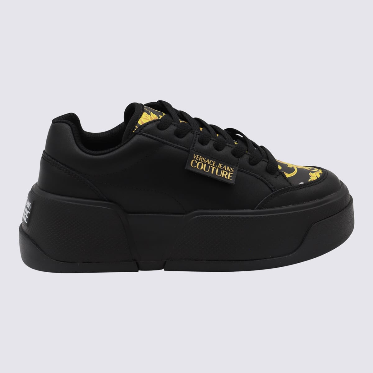 Versace Jeans Couture Black Sneakers
