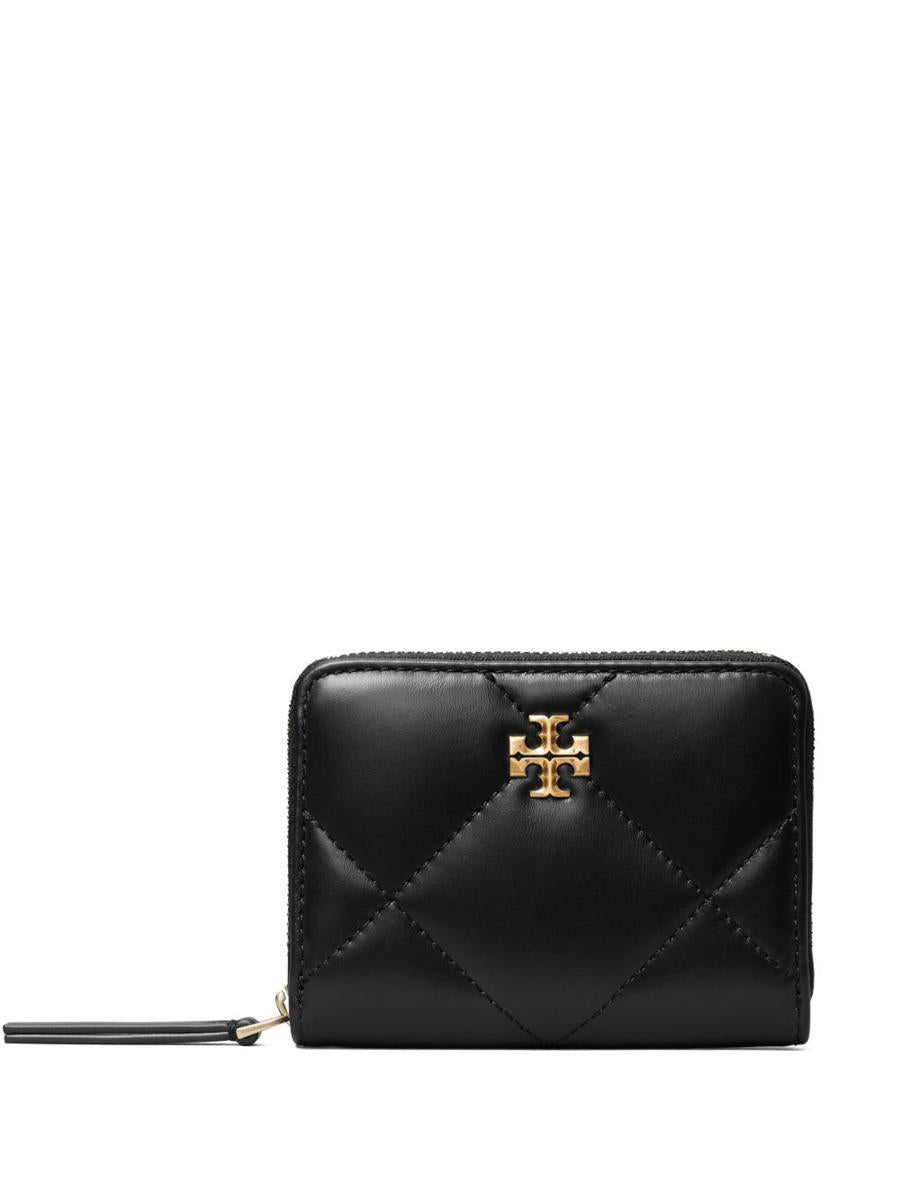 Tory Burch Kira Diamond Leather Zipped Wallet