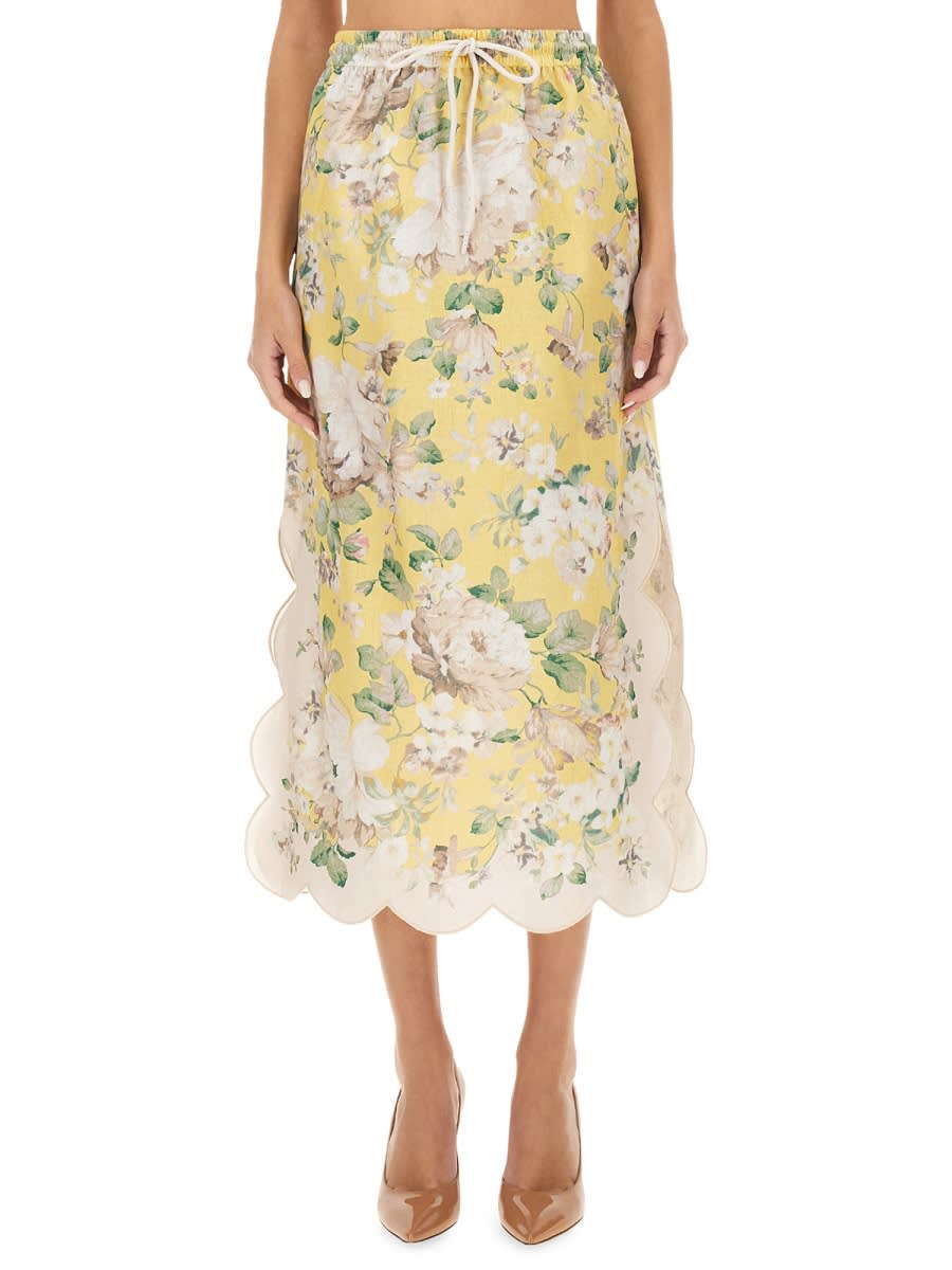 Zimmermann Linen Skirt