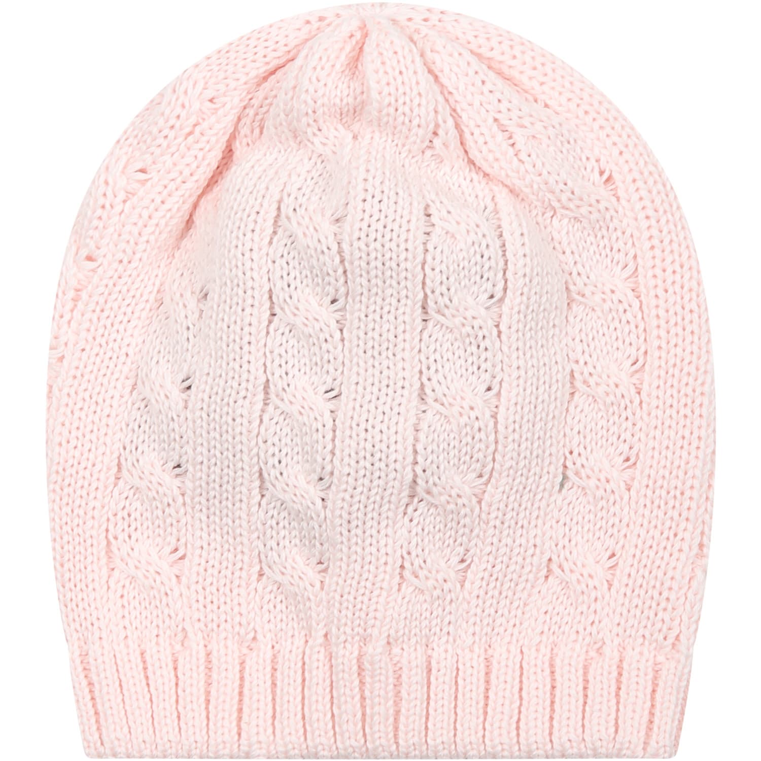 Little Bear Pink Hat For Baby Girl