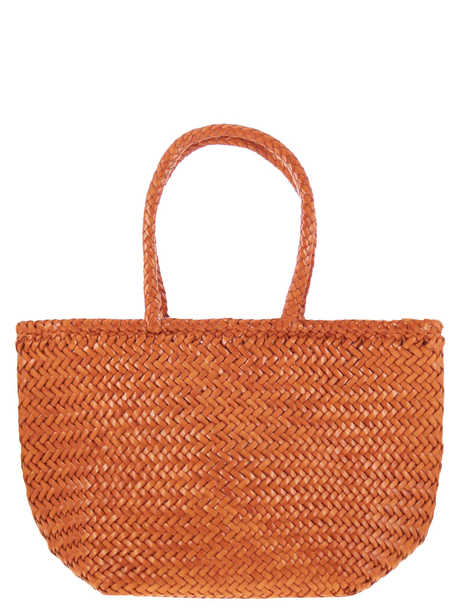 Dragon Diffusion Grace Basket Small - Woven Leather Bag