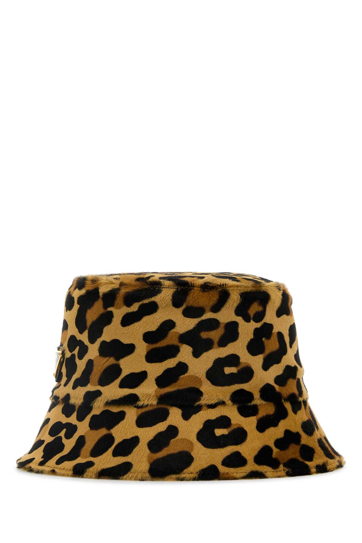 Prada Printed Calf Hair Bucket Hat