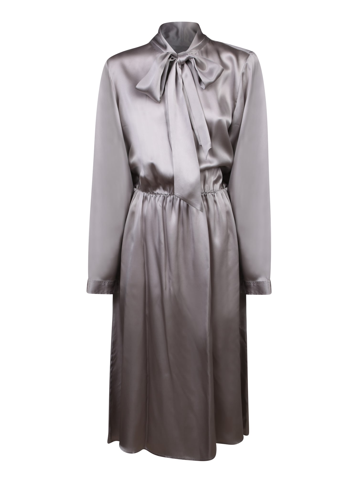 Parosh Silk Grey Dress