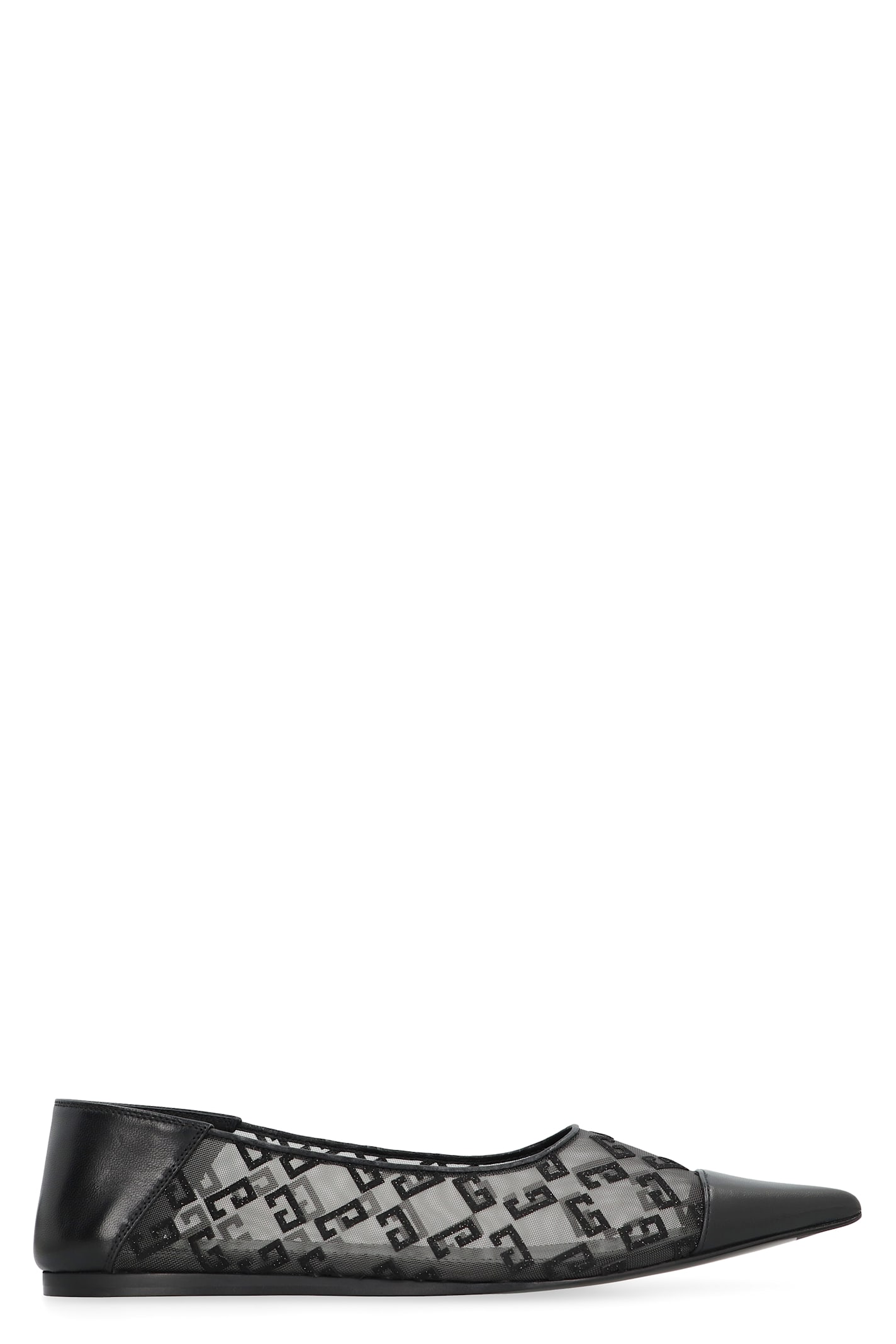 Givenchy 4g Pointy-toe Ballet Flats