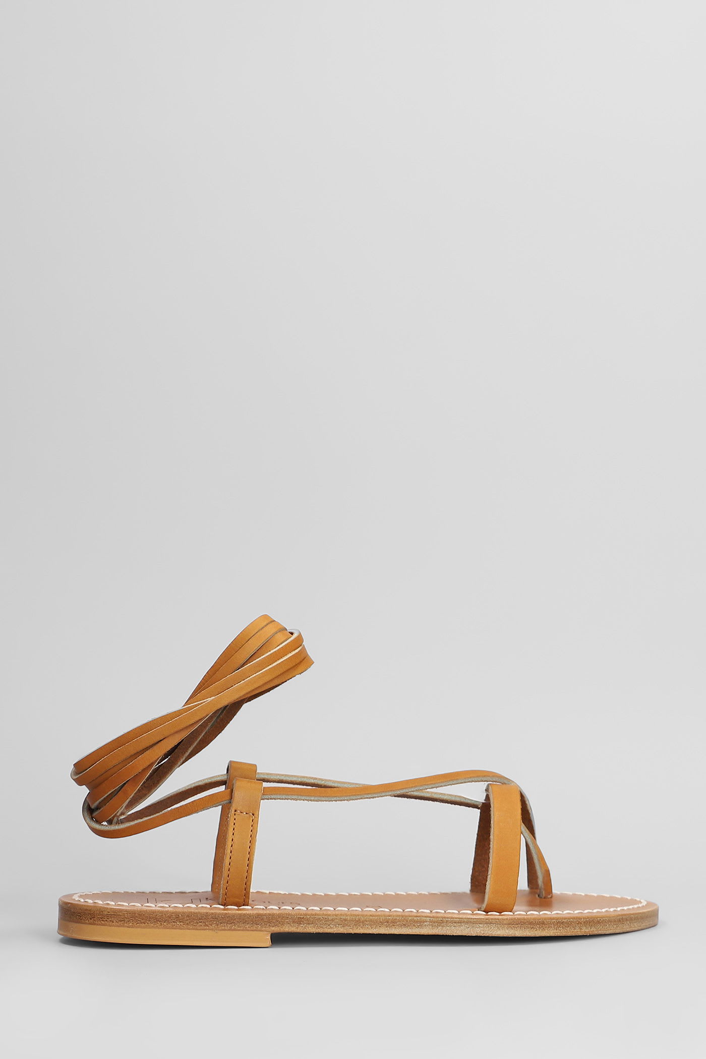 K. Jacques Tiresias F Flats In Leather Color Leather