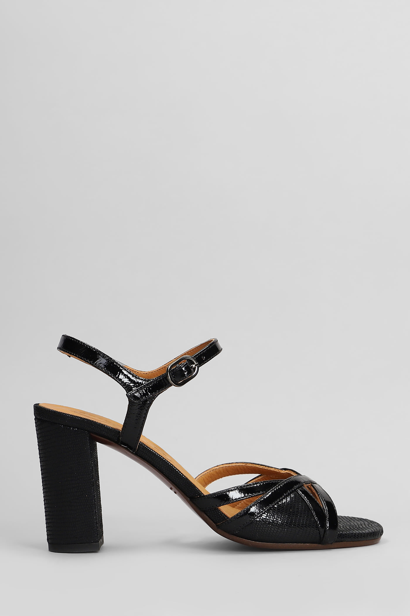 Chie Mihara Bemon Sandals In Black Leather