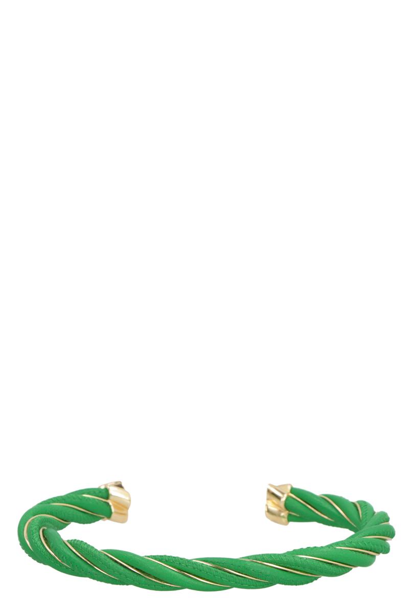 Bottega Veneta Twist Cuff Bracelet