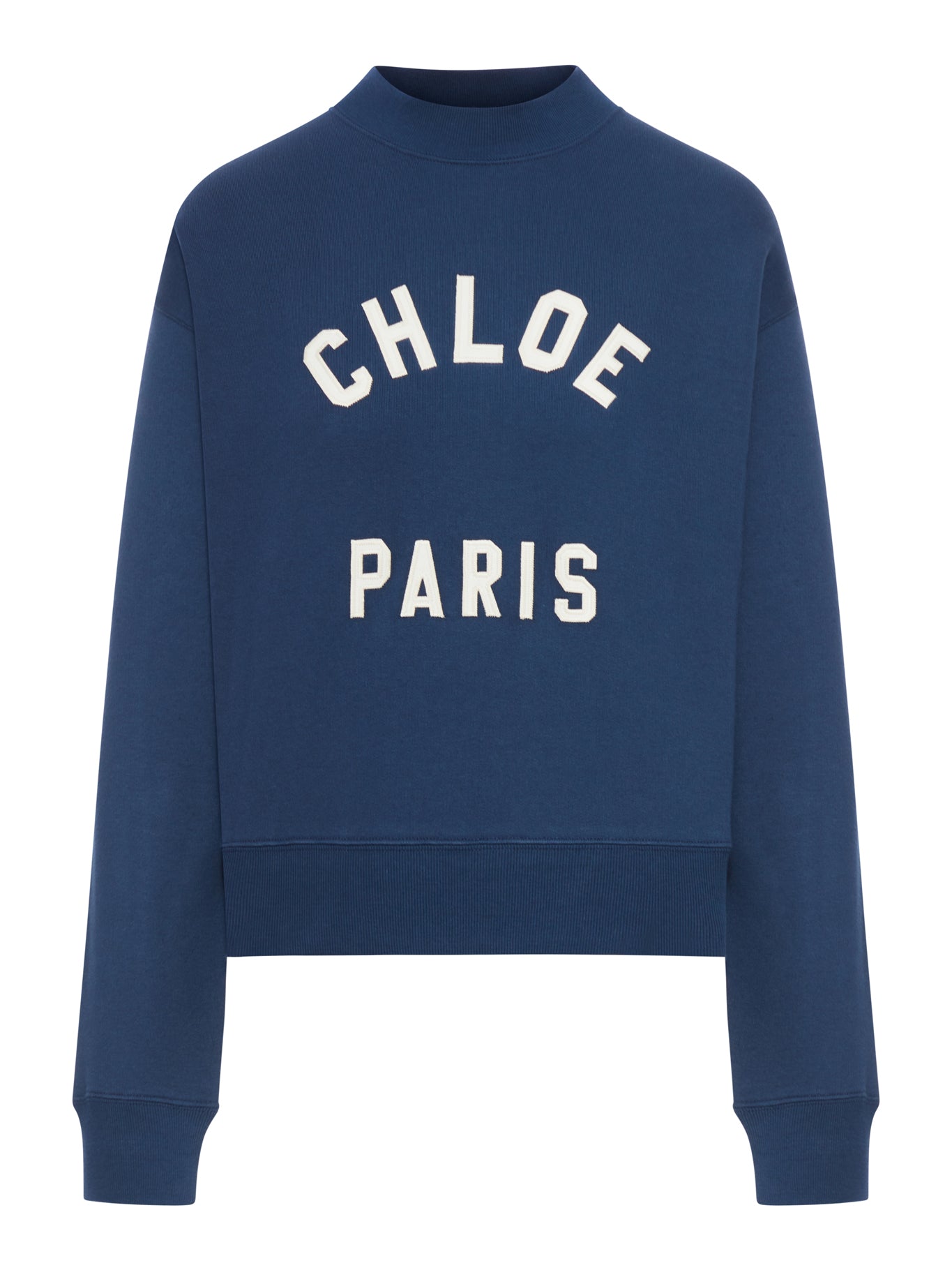 Chloe` 女士高领logo毛衣