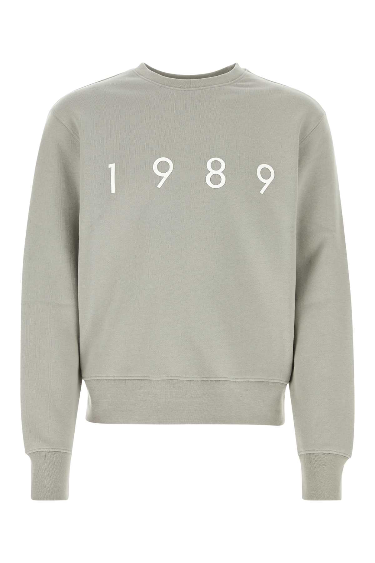 1989 Studio Grey Cotton Sweatshirt