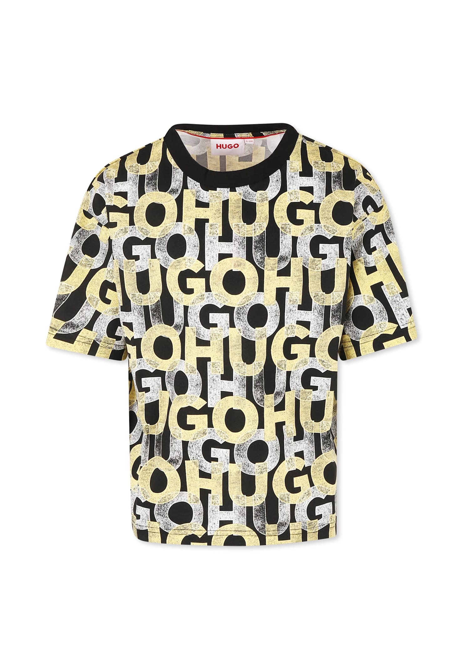 Hugo Boss Black T-shirt For Boy With Logo