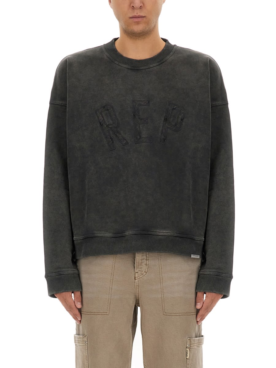 REPRESENT rep Applique Sweatshirt