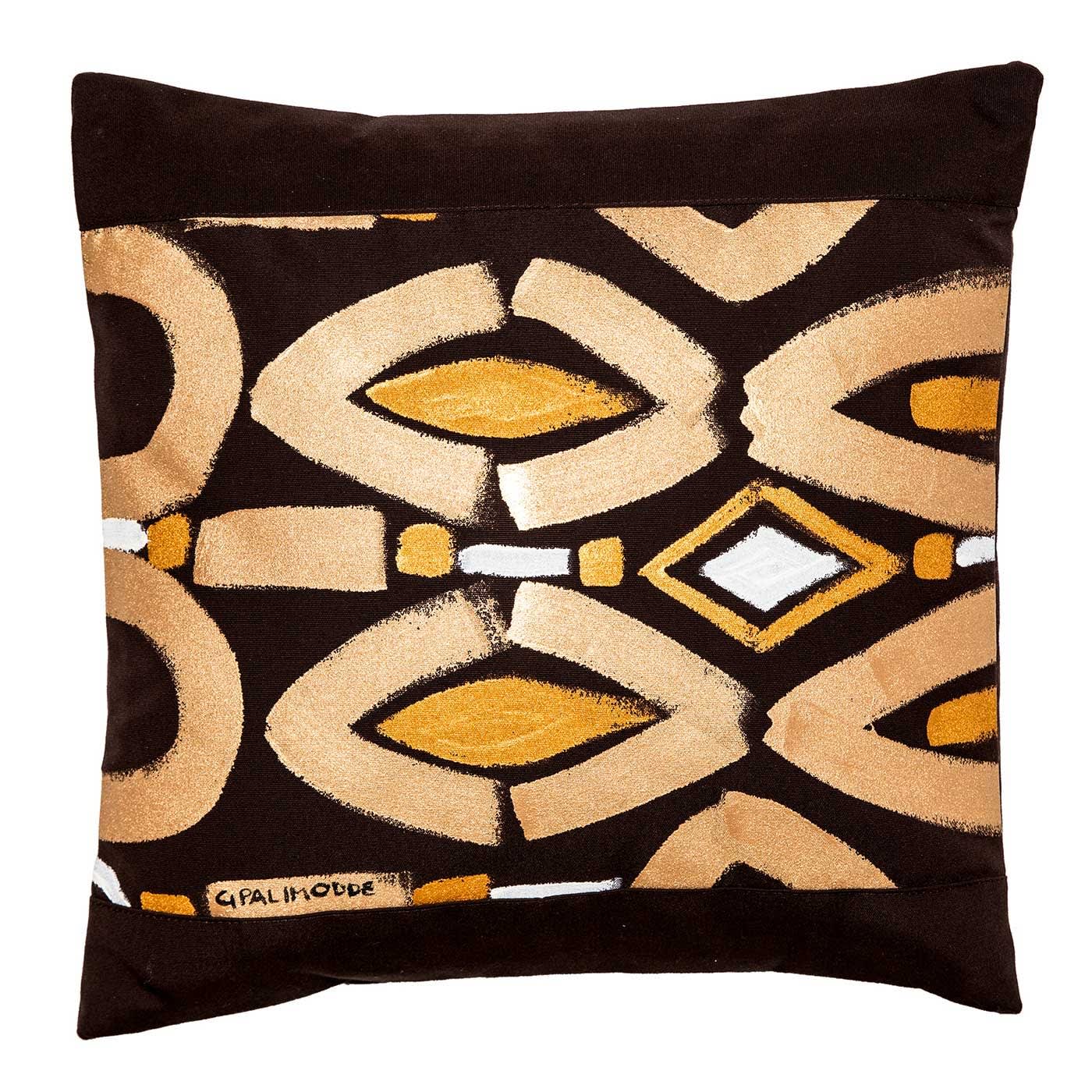 Le Botteghe su Gologone Hand Painted Cushions 100x100 Cm