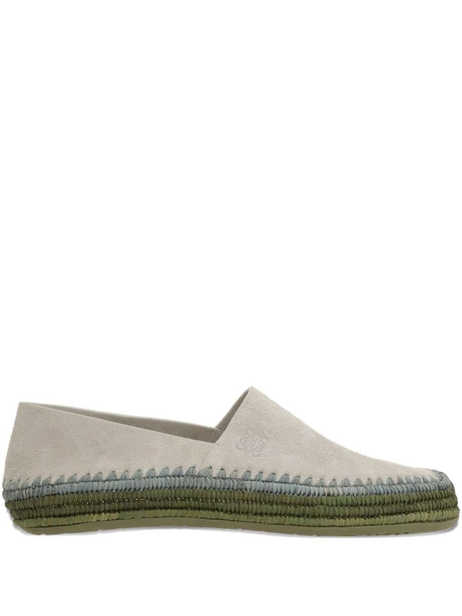 Loewe x Paula's Ibiza Rio Suede Espadrilles