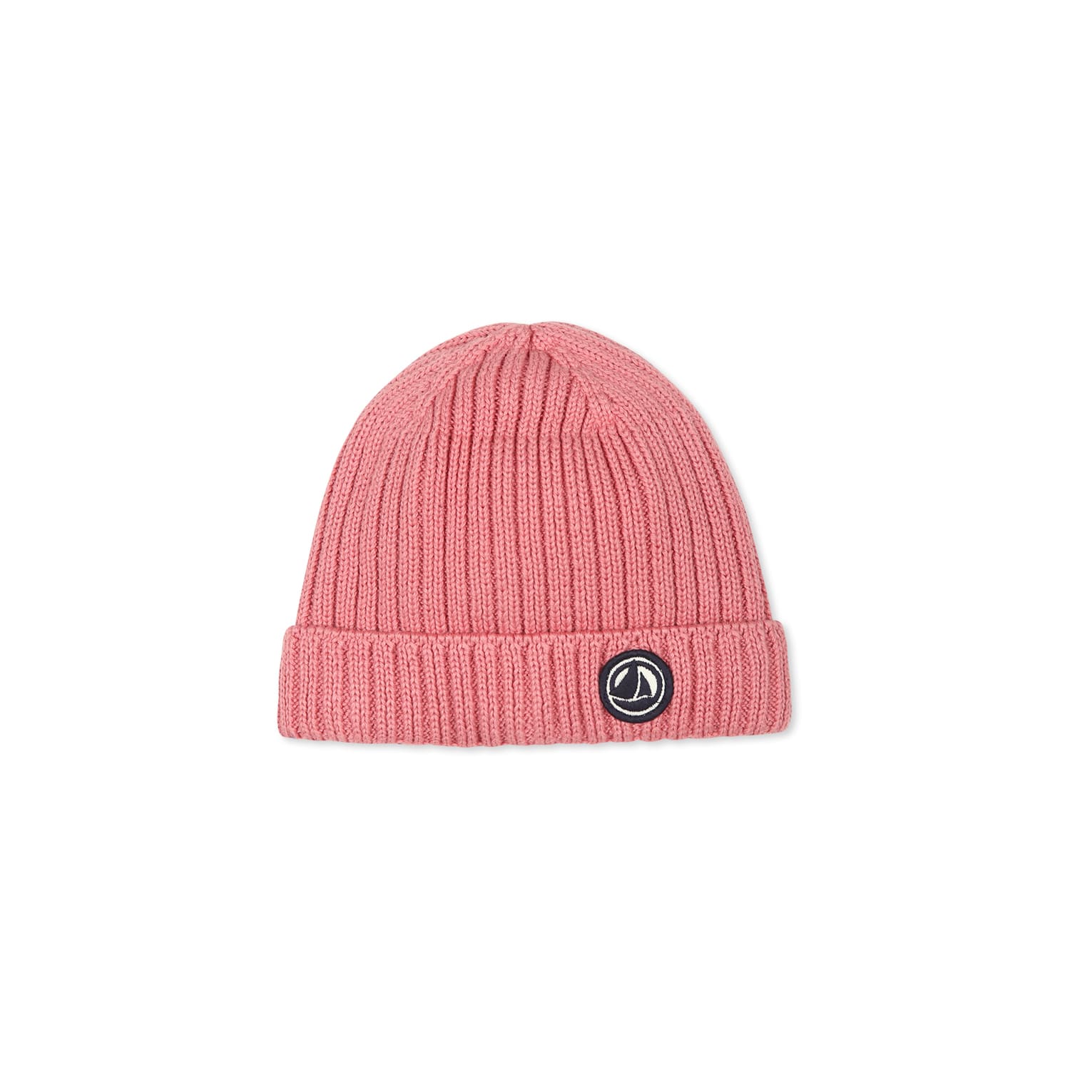 Petit Bateau Pink Hat For Baby Girl With Logo