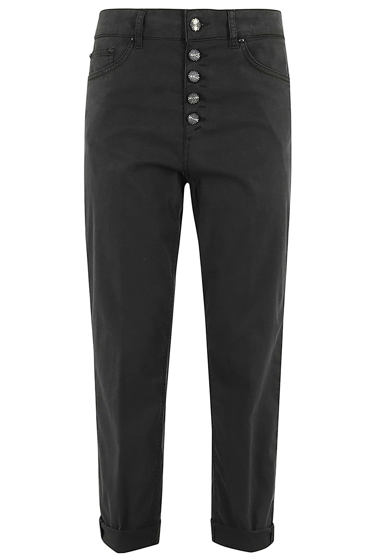 Dondup Straight Leg Cropped Trousers