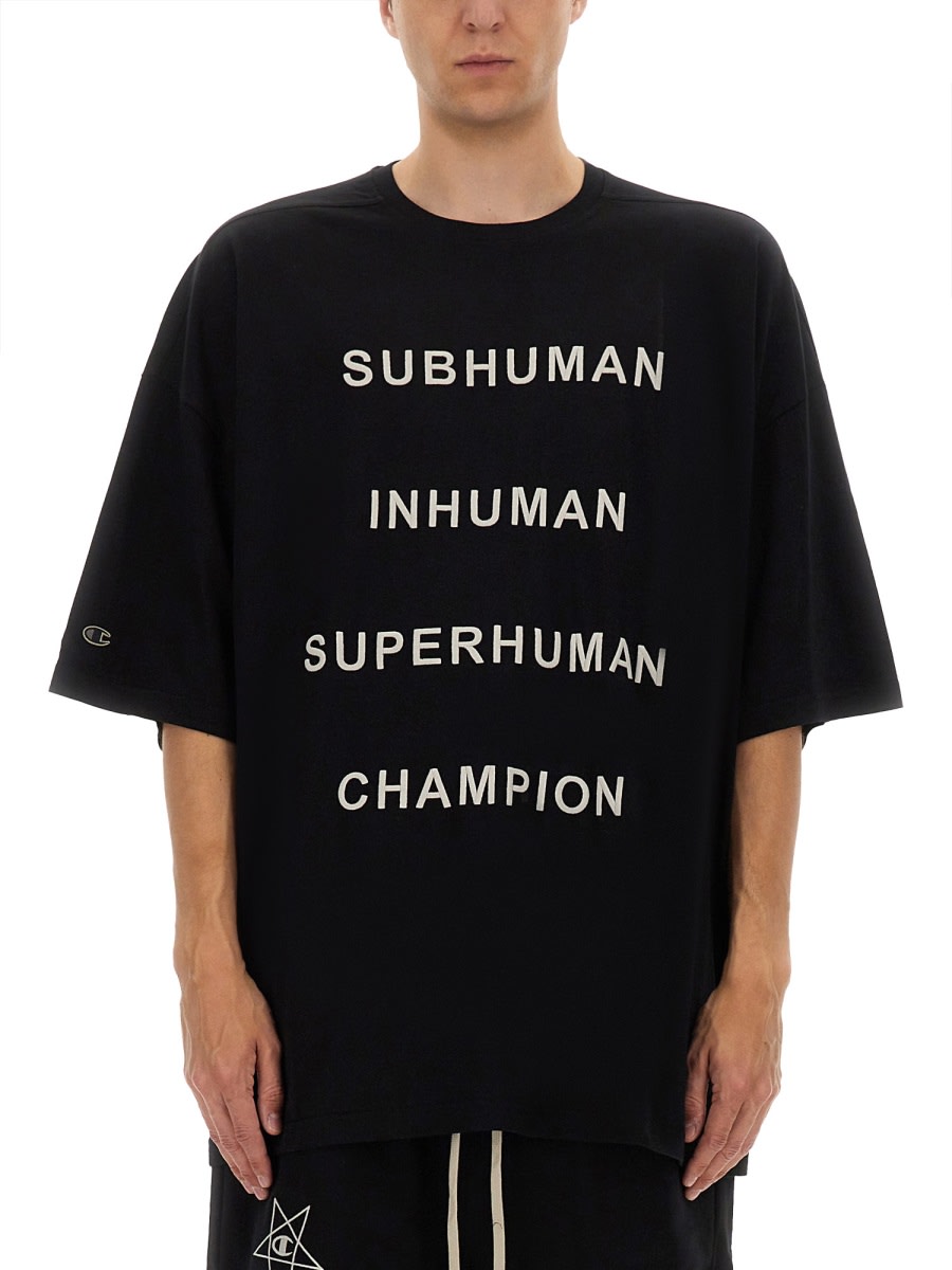 Rick Owens x Champion T-shirt Tommy