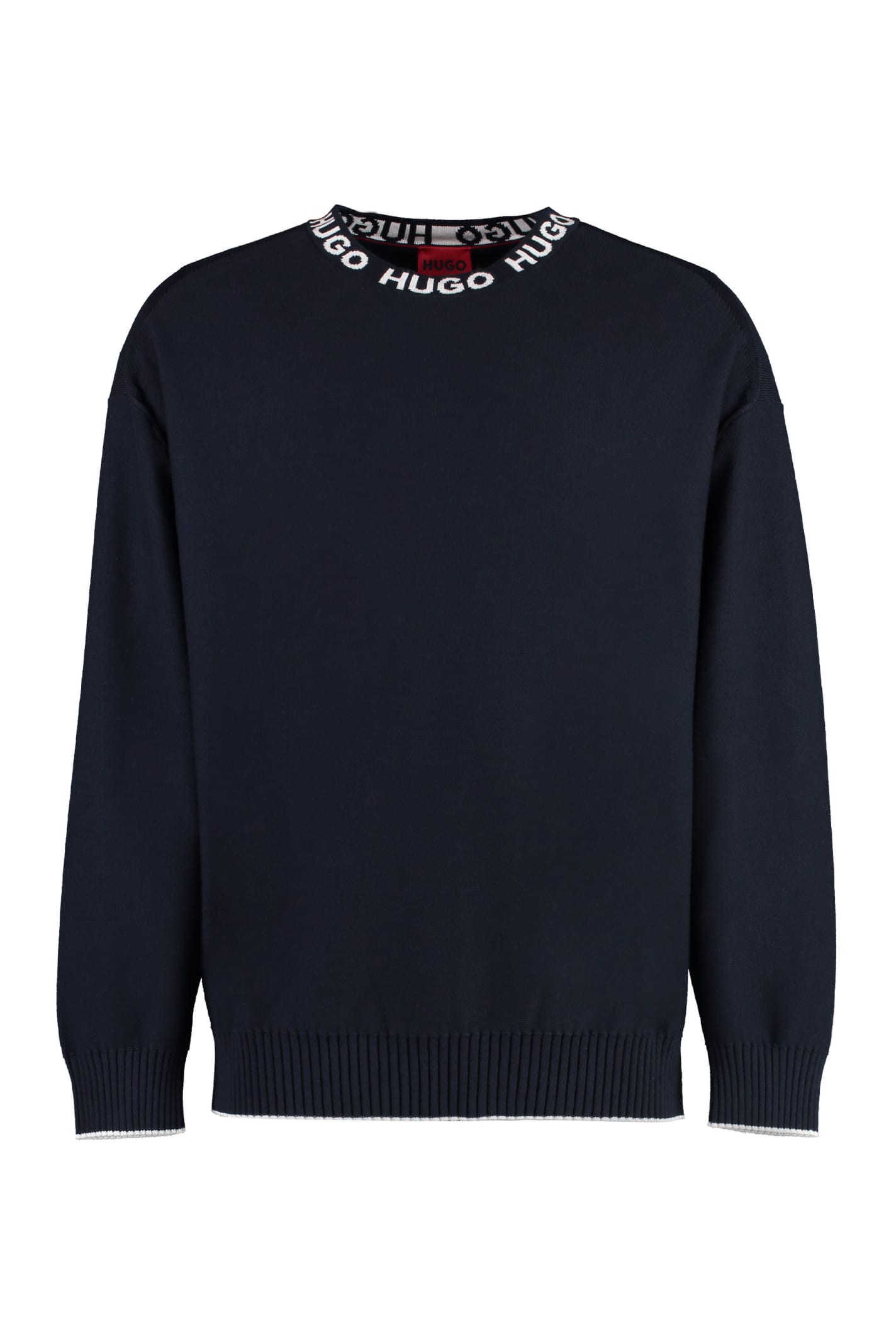 Hugo Boss Cotton Crew-neck Sweater