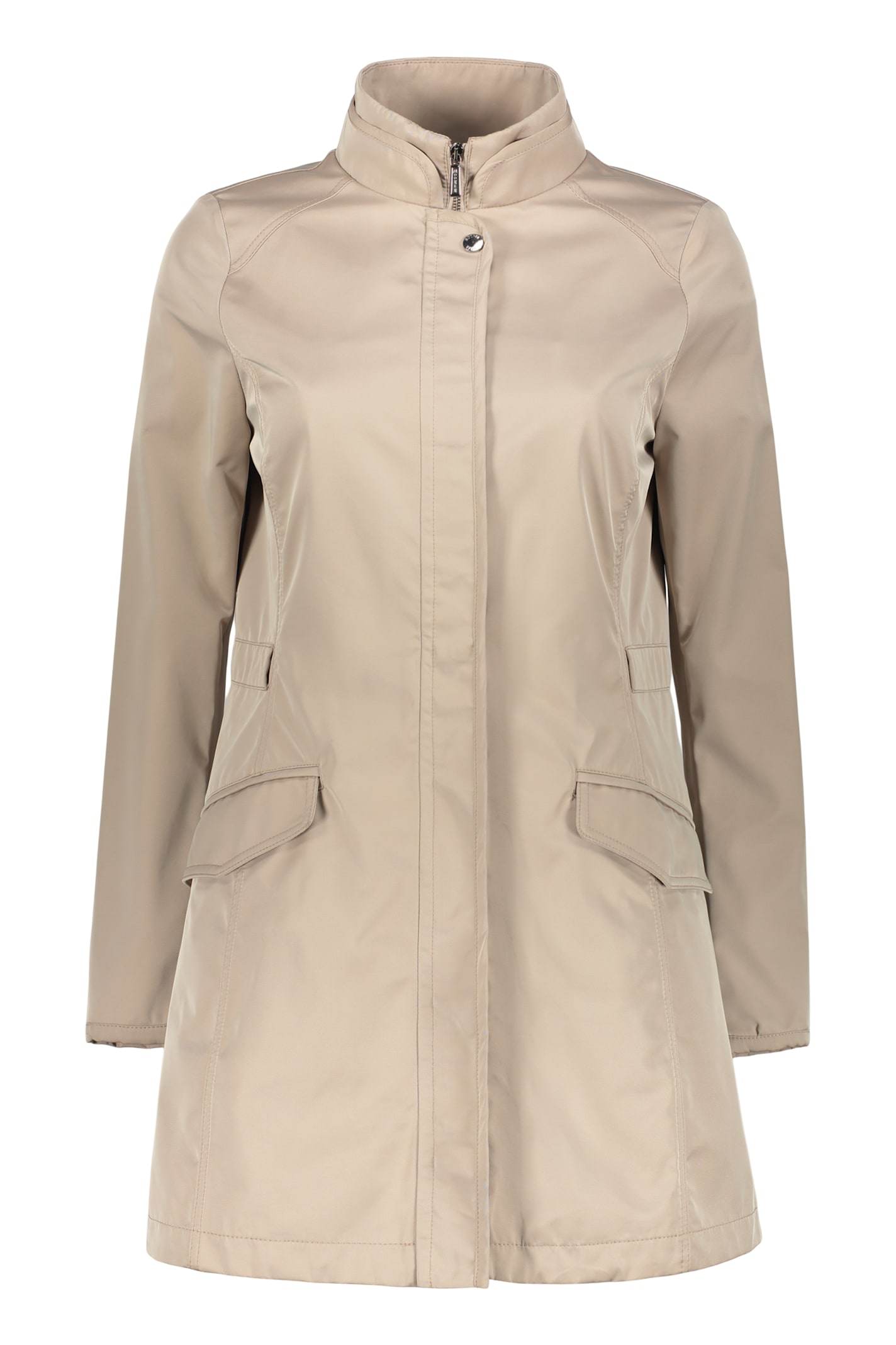 Moorer Jacket With Zip And Button Fastening