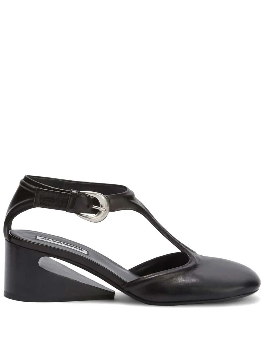 Jil Sander Heeled Mary Jane Shoes