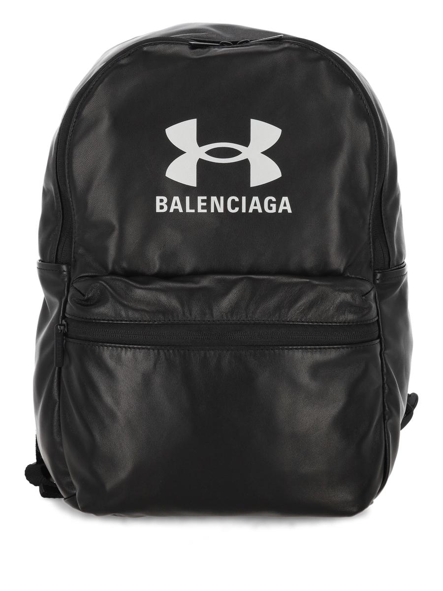 Balenciaga "Under Armour" 皮革双肩包