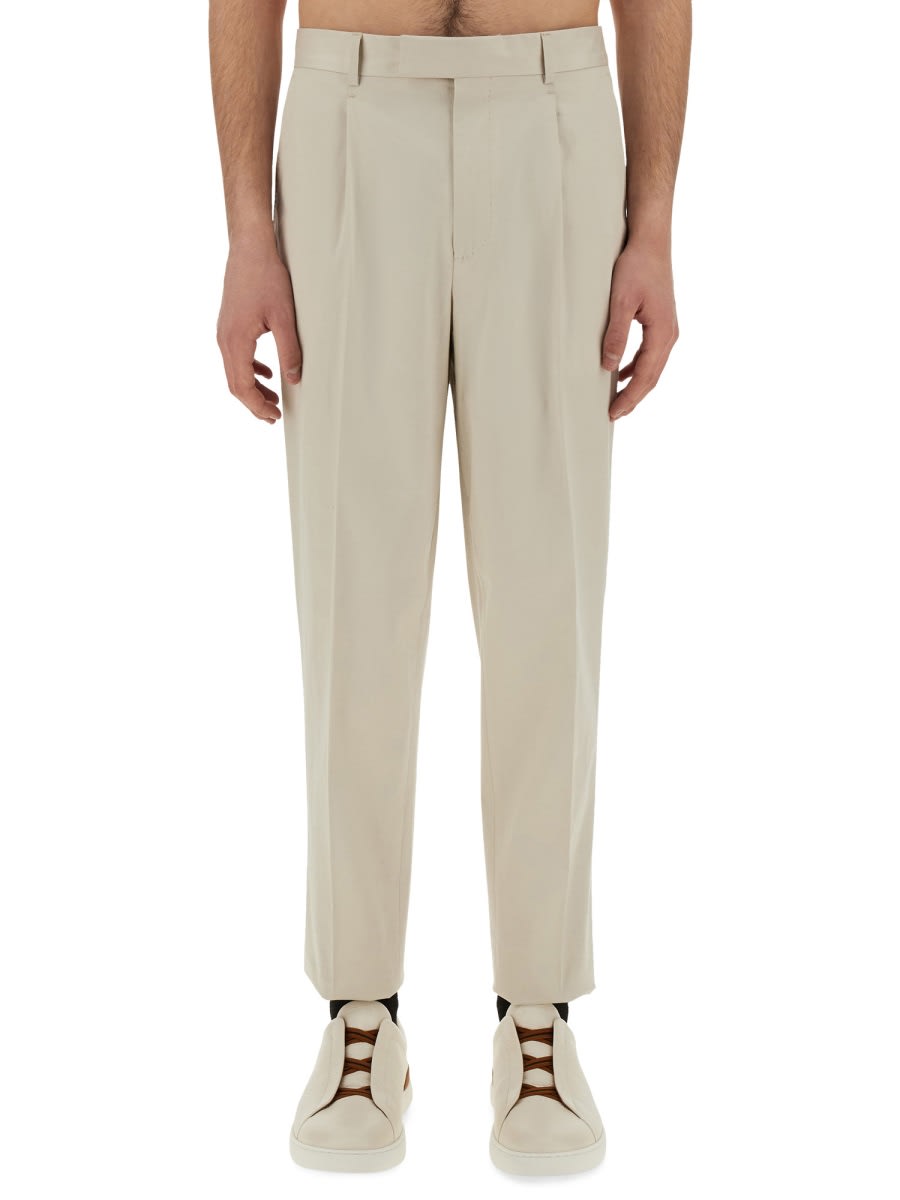 Zegna Pants With Pleat