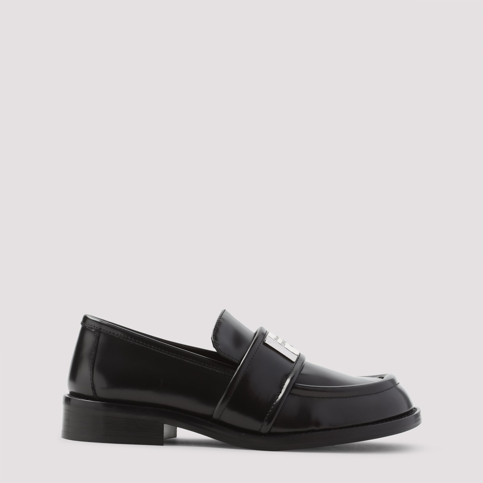 Acne Studios Loafers In Black Leather