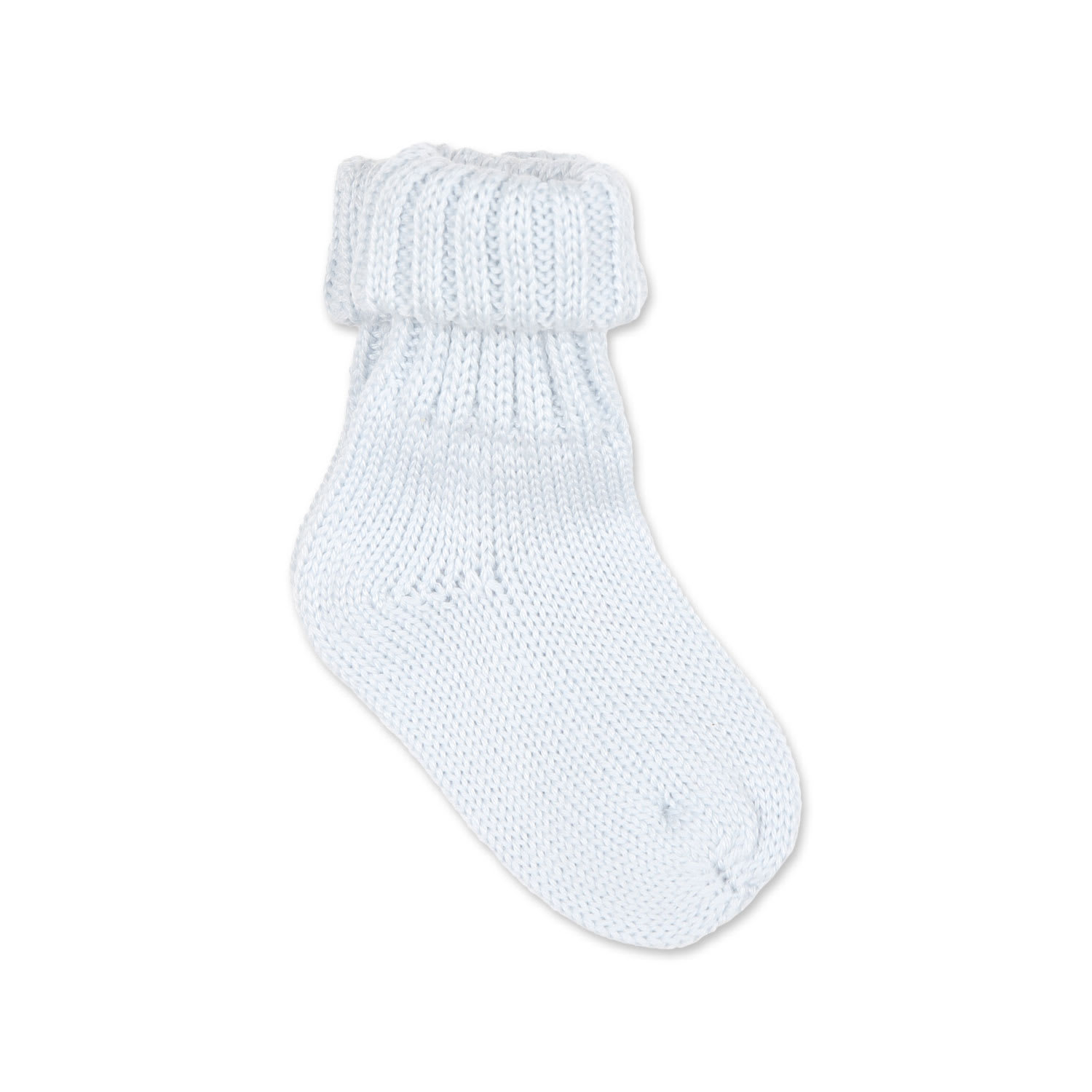 Little Bear Light Blue Socks For Baby Boy