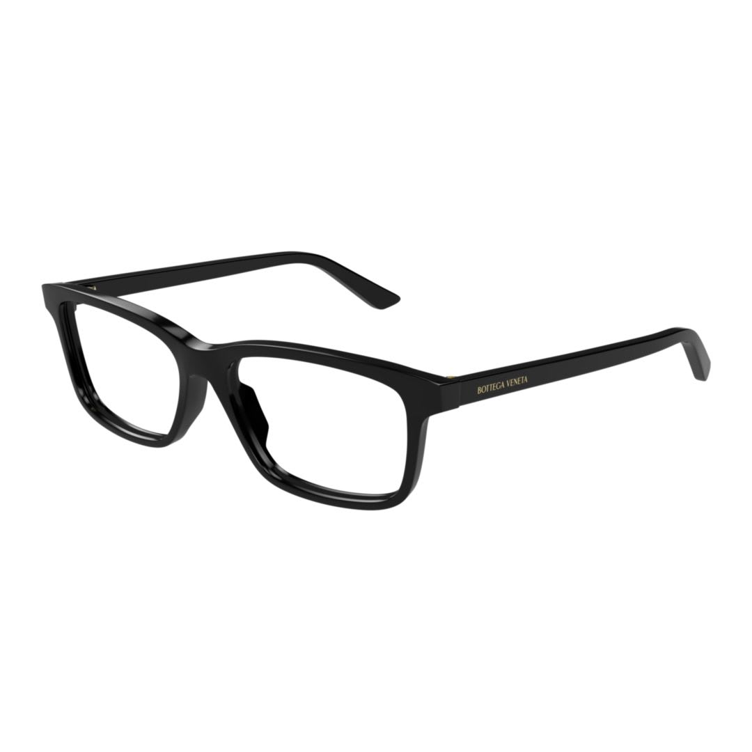 Bottega Veneta Eyewear Bv1314o-001 Black-black-transparent