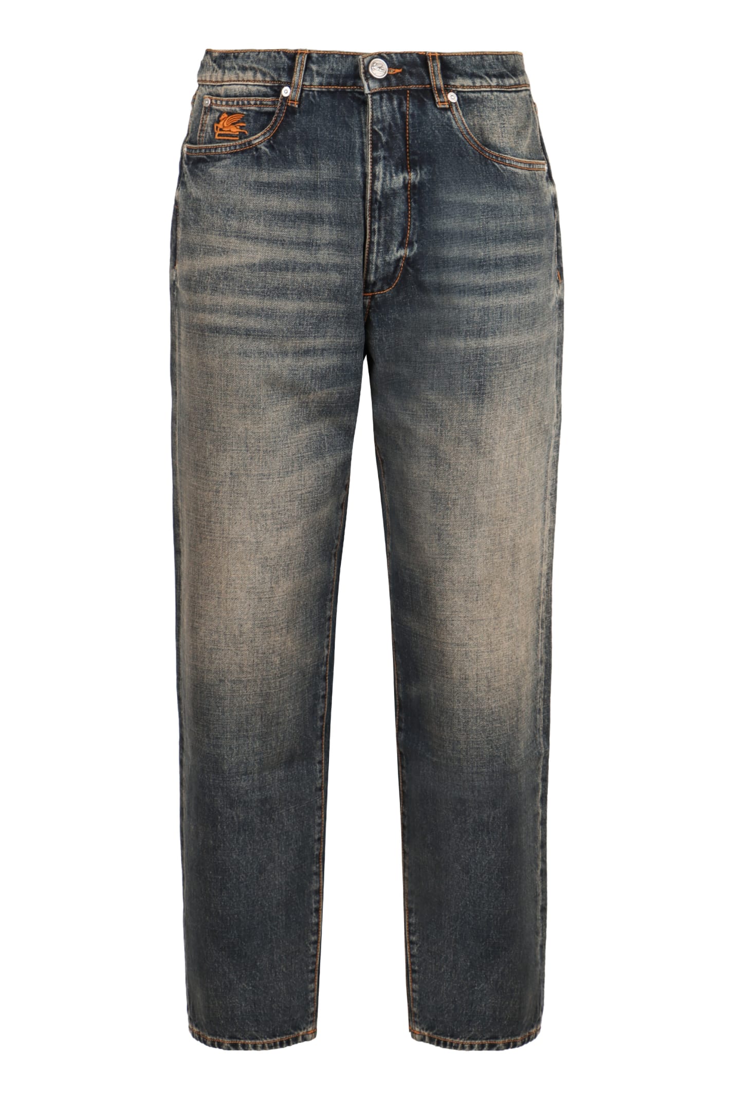 Etro 5-pocket Straight-leg Jeans