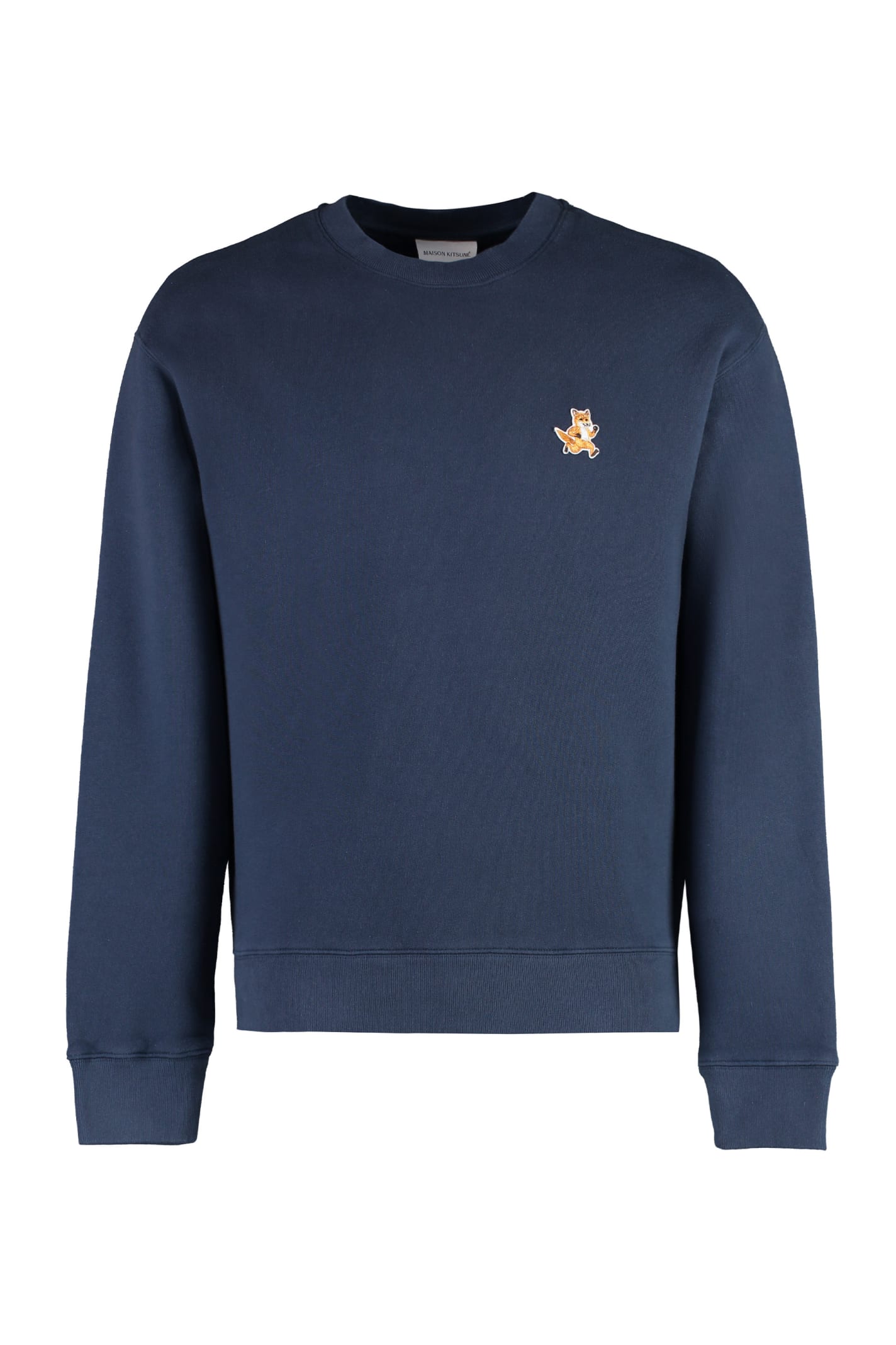 Maison Kitsuné Cotton Crew-neck Sweatshirt