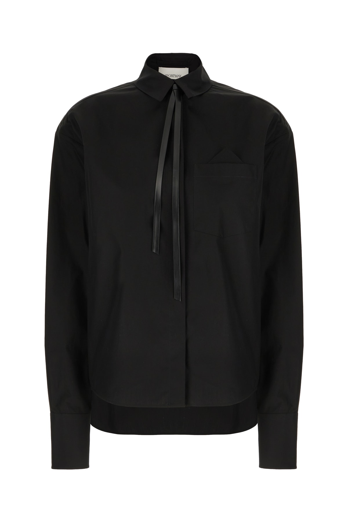 SportMax Black Wool Shirt