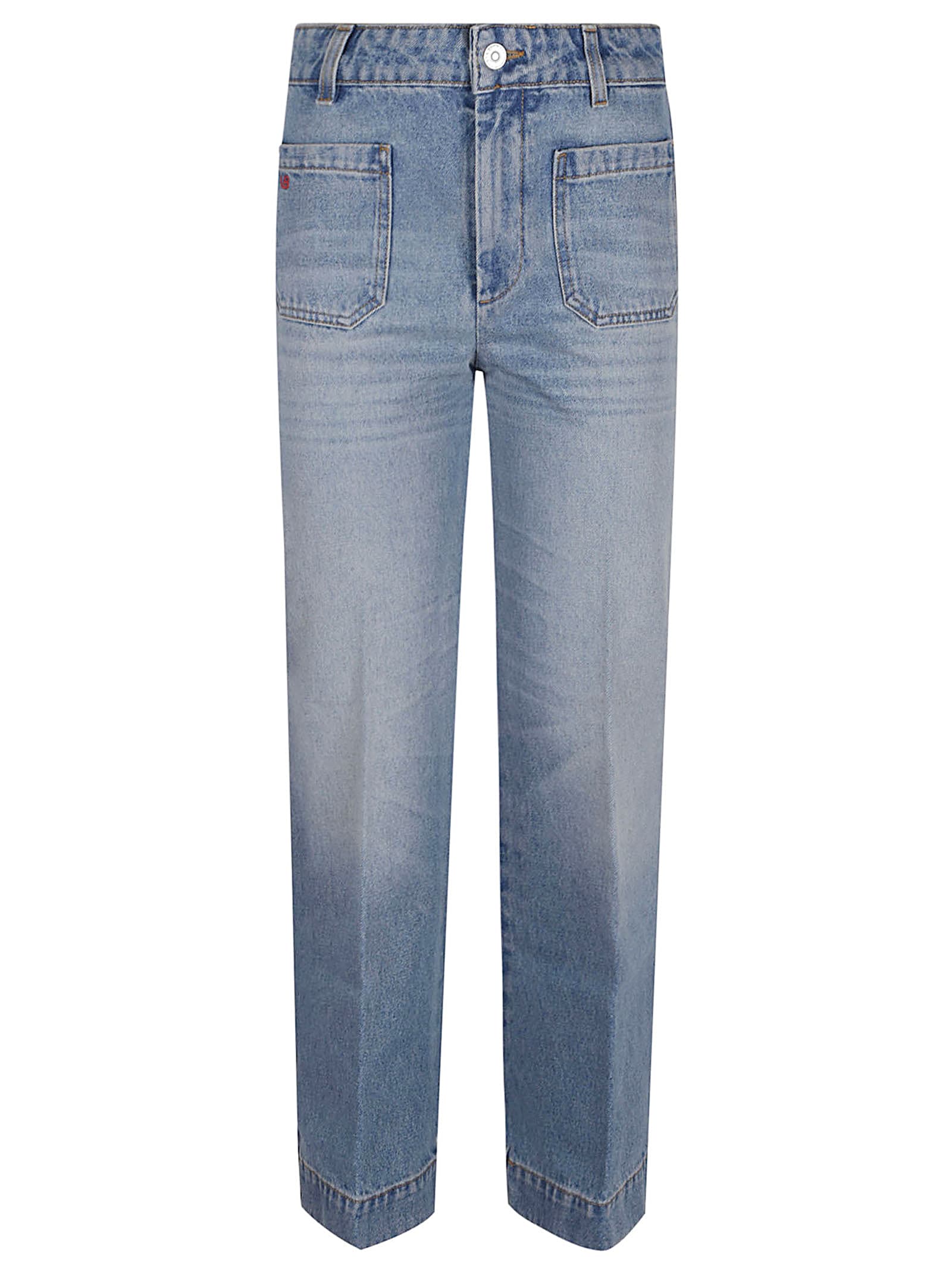 Victoria Beckham Cropped Kick Alina Jean
