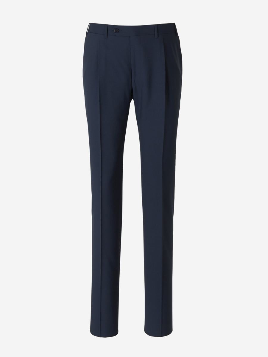 Canali Wool Pleated Trousers