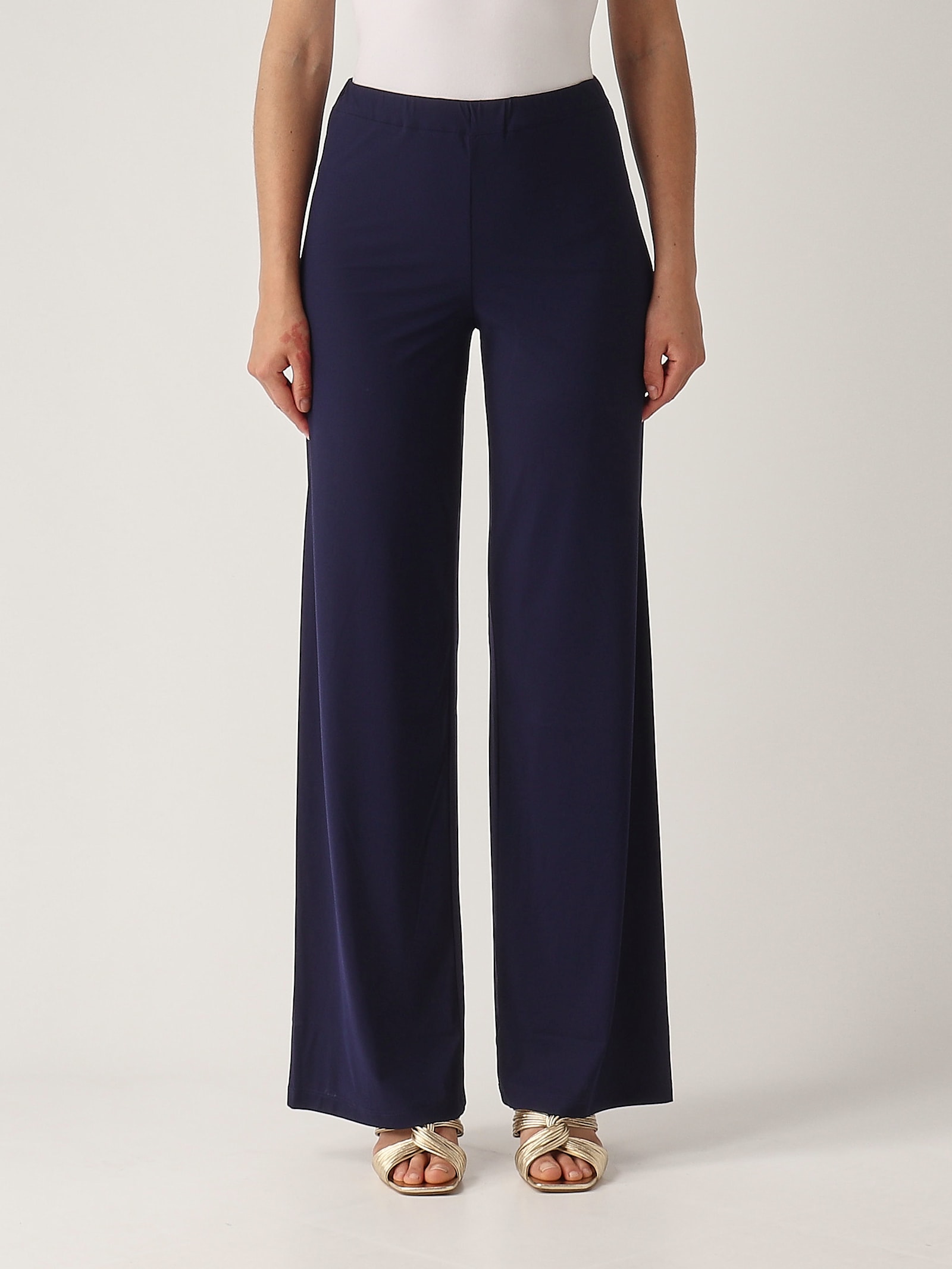 Malìparmi Pantalone Soft Jersey Trousers