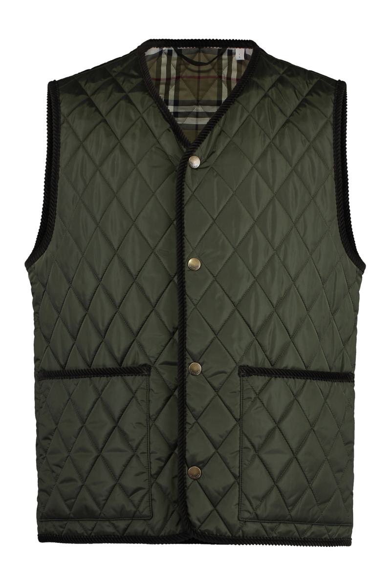Burberry Full Zip Down Vest