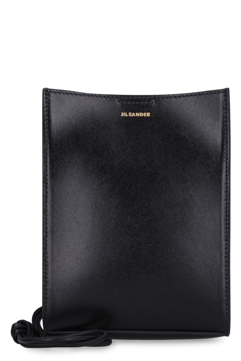Jil Sander Tangle Leather Crossbody Bag