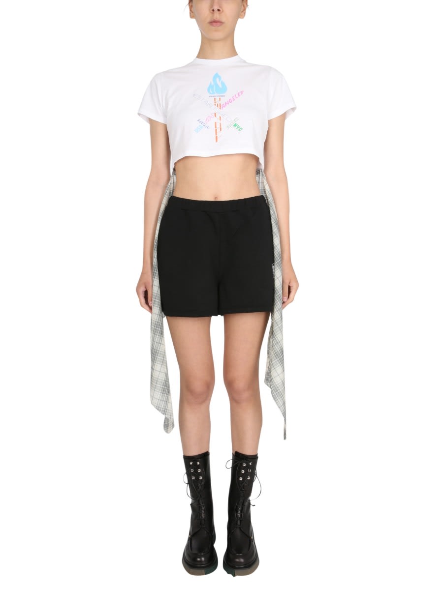 Opening Ceremony word Torch Hybrid T-shirt