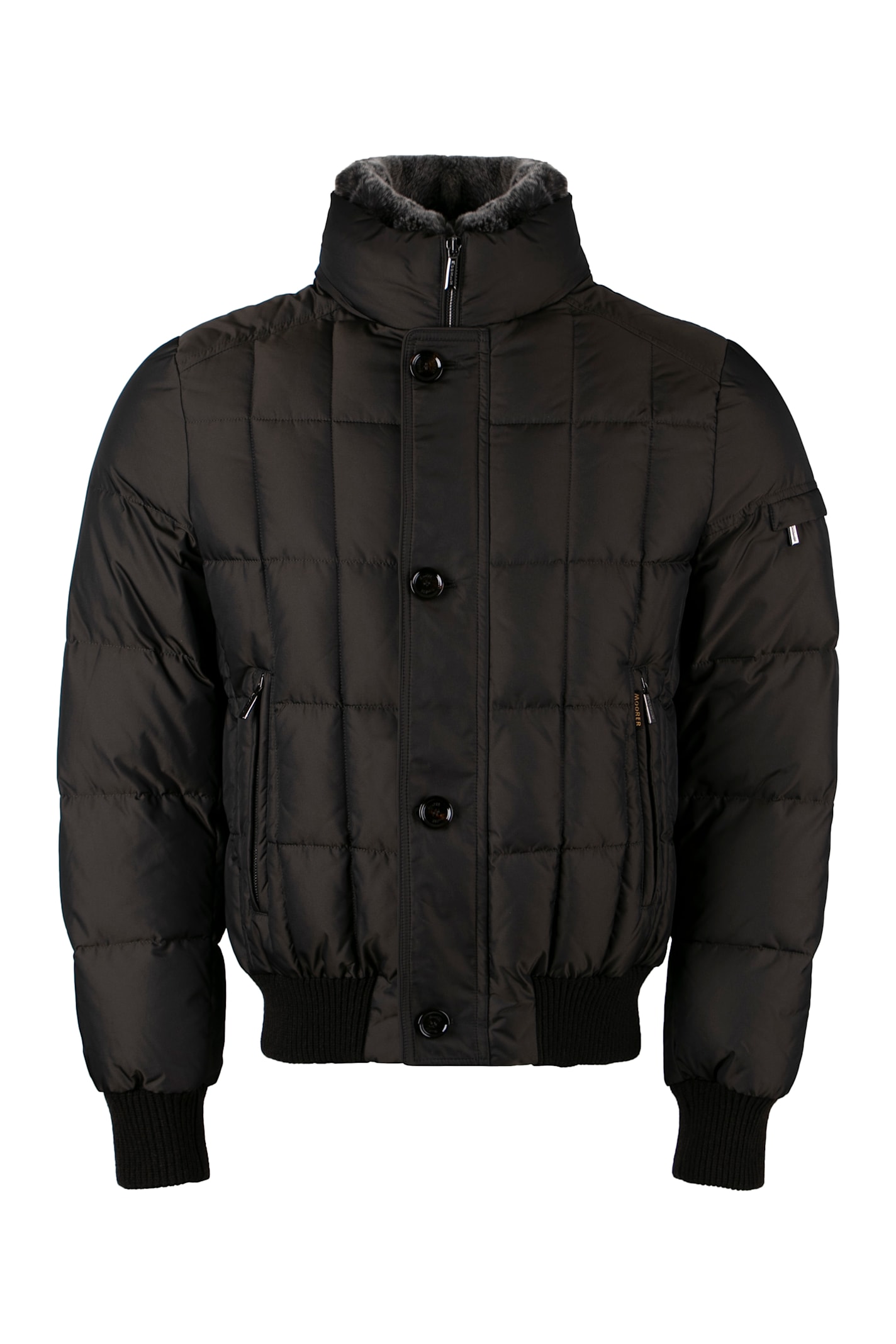 Moorer Soleri Padded Bomber Jacket