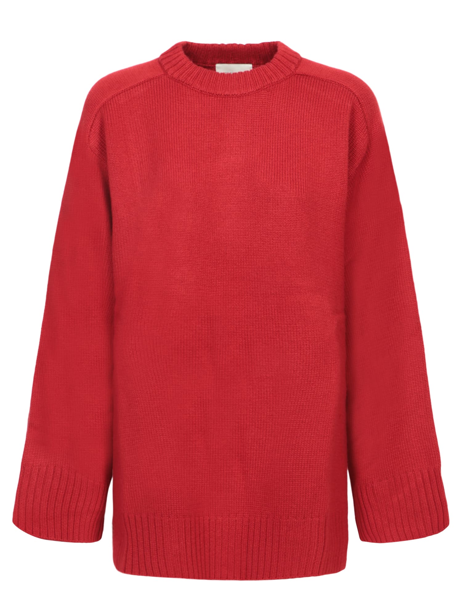 Loulou Studio Safi Wool-cashmere Sweater In Bordeaux