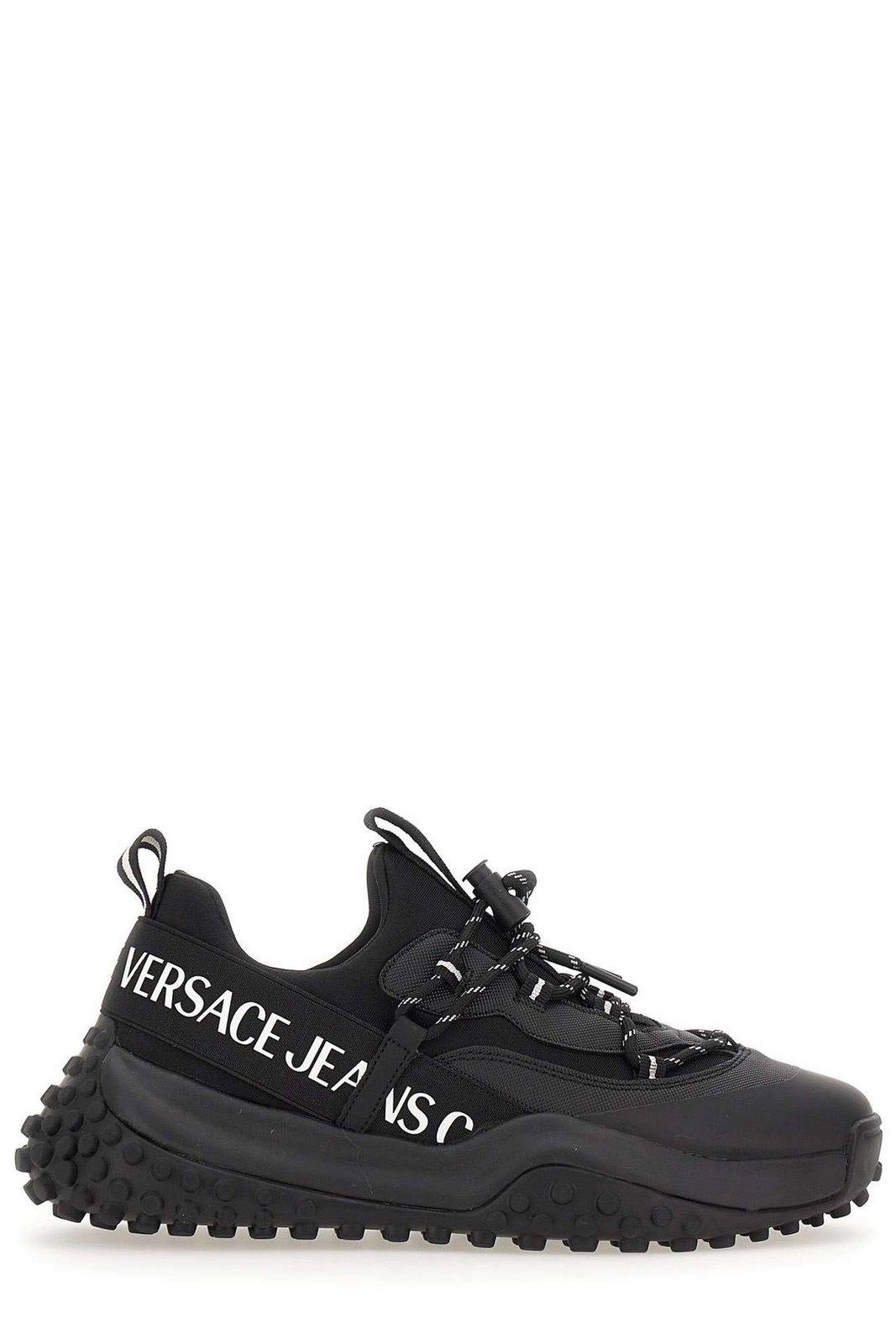 Versace Jeans Couture Logo-embossed Round Toe Sneakers