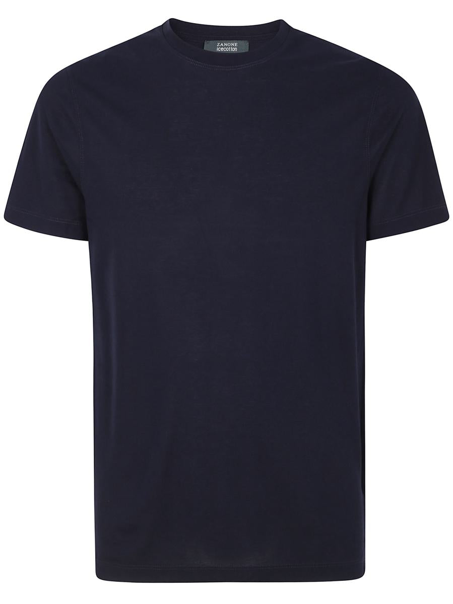 Zanone Short Sleeves Classic T-Shirt Clothing
