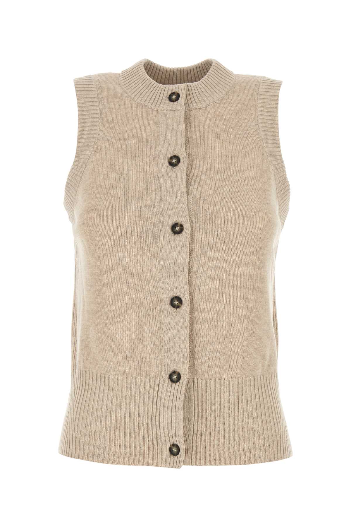 Camilla and Marc Sand Stretch Tencel Blend Macie Vest
