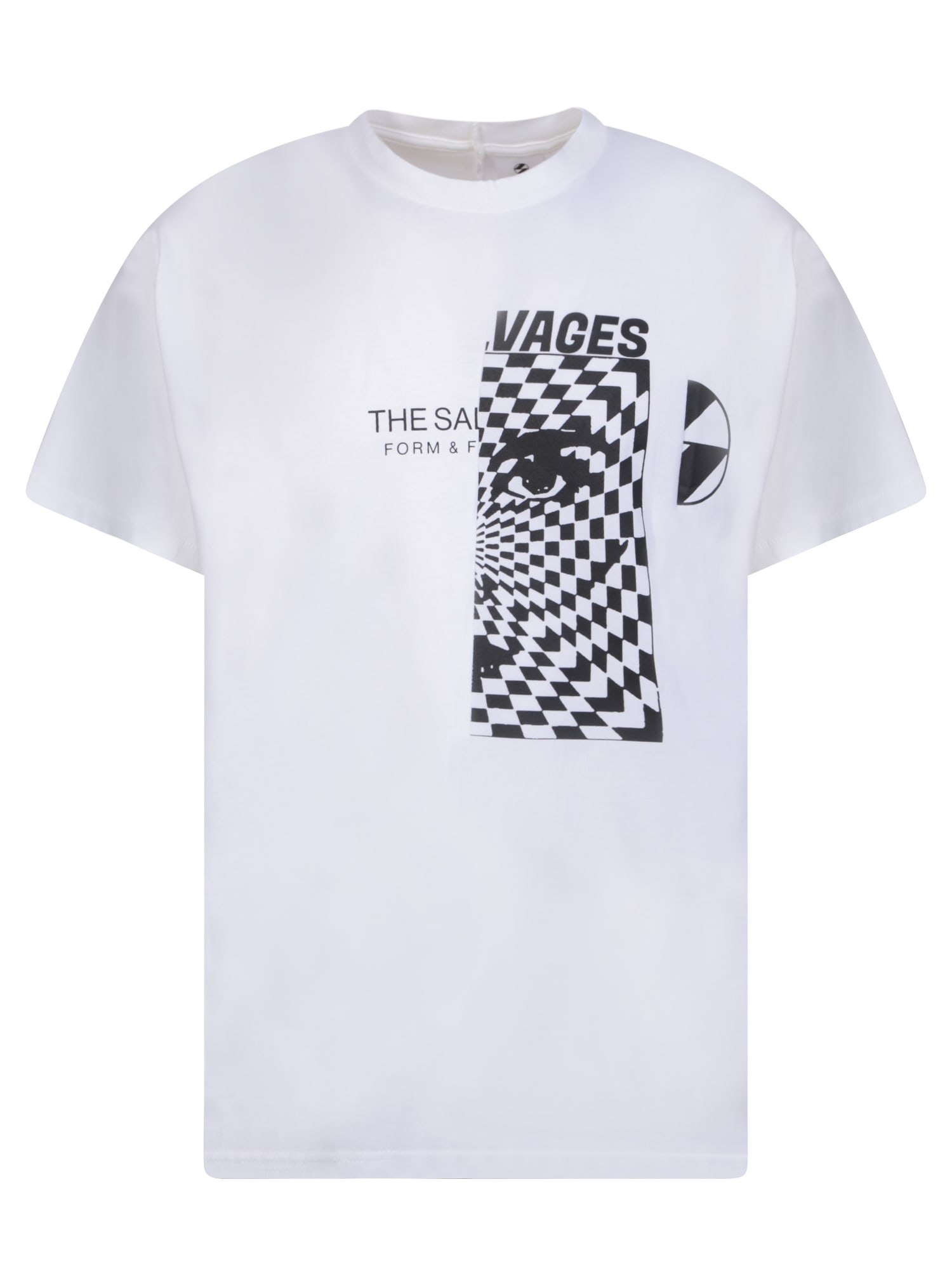 The Salvages Black Reconstructed T-shirt