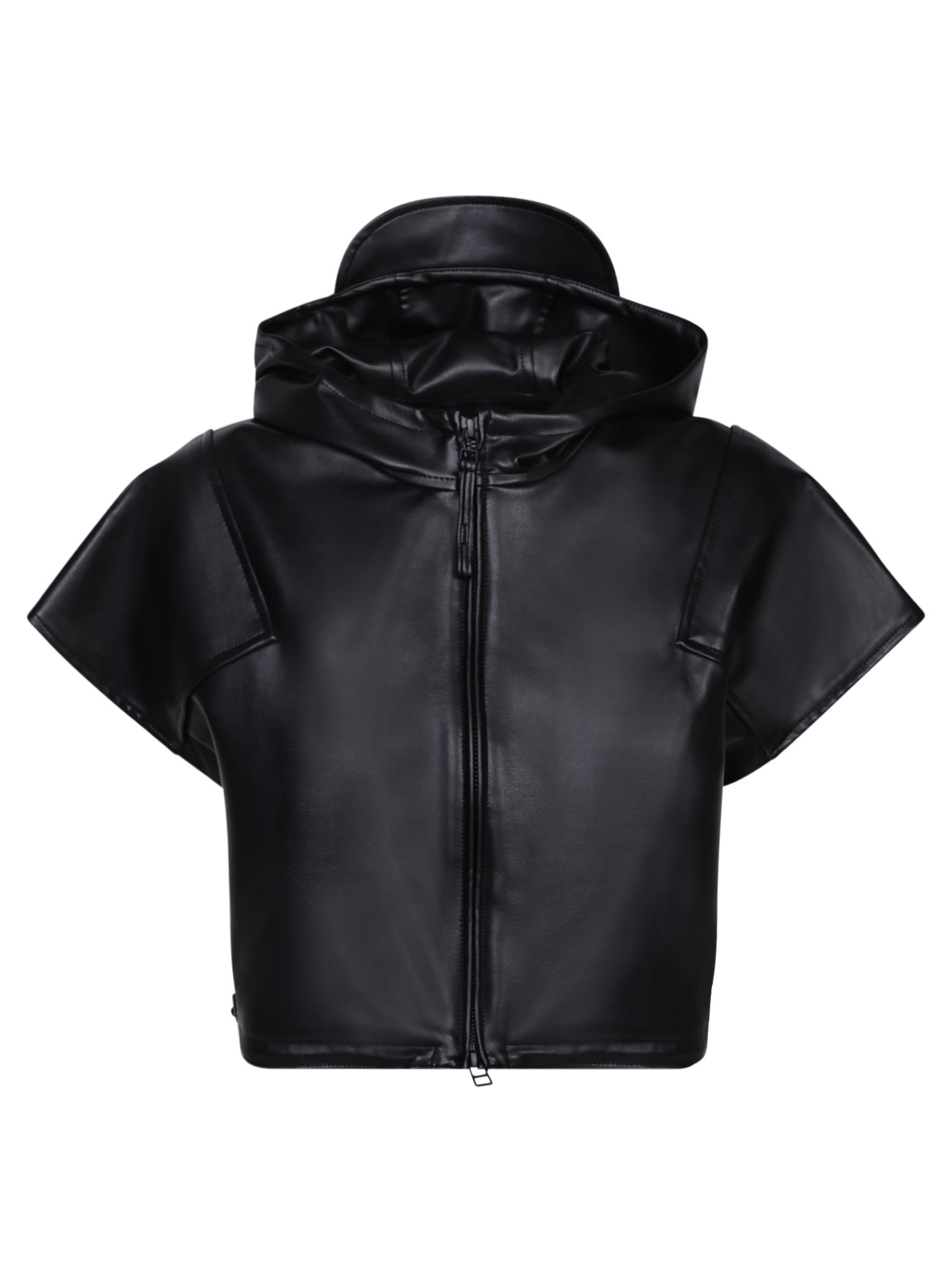 Issey Miyake Cropped Black Jacket