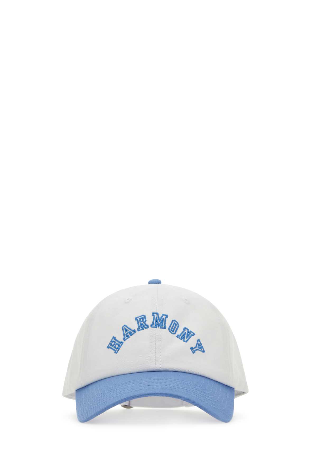 The Harmony White Cotton Baseball Cap