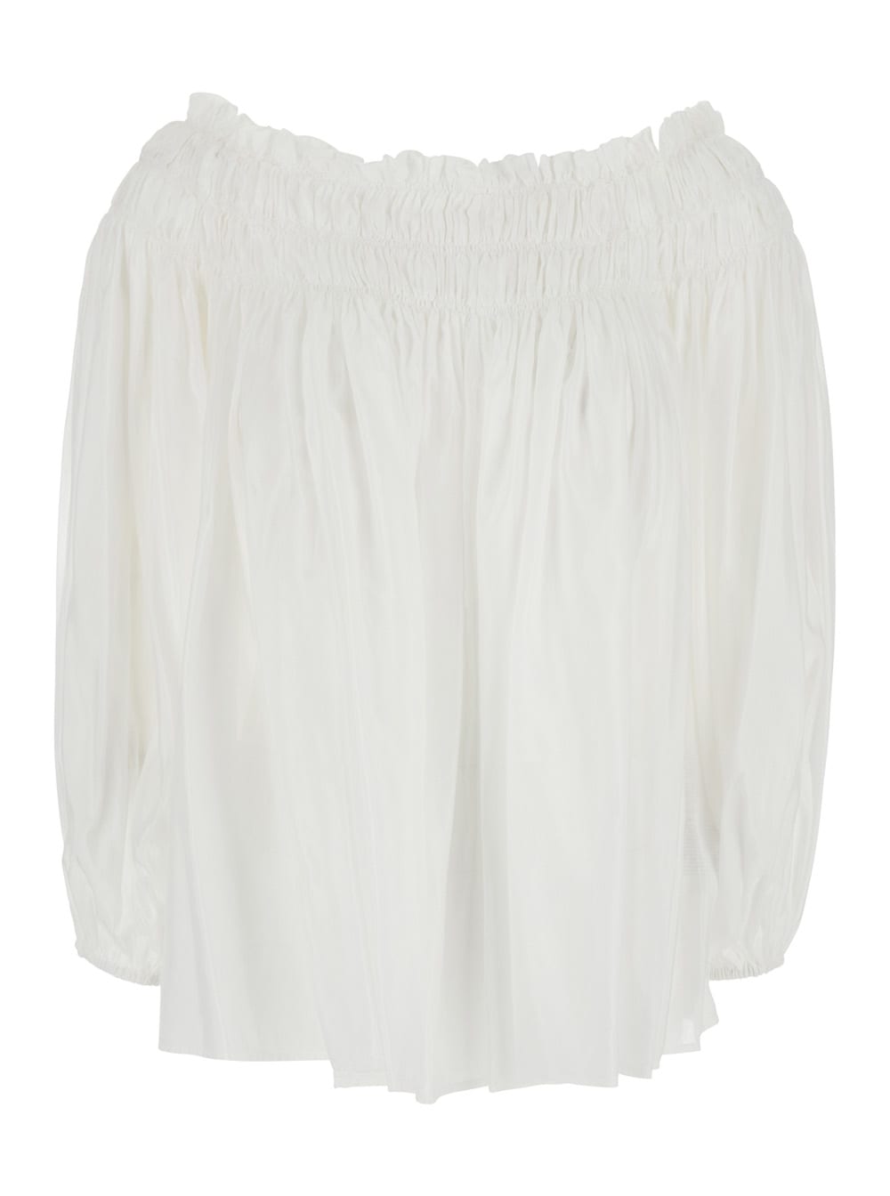 SEMICOUTURE Muslin Cotton Silk Top